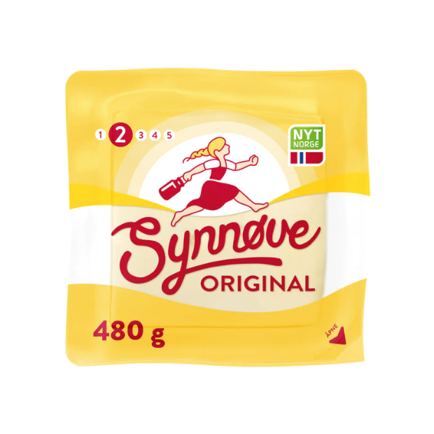 Yellow Cheese Original 480g Synnøve | Yellow Cheese | All season, baking, Party, Snacks | Synnøve