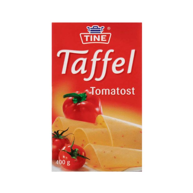 Table Cheese Tomato 400g Tine | Yellow Cheese | All season, baking, Party, Snacks | Tine