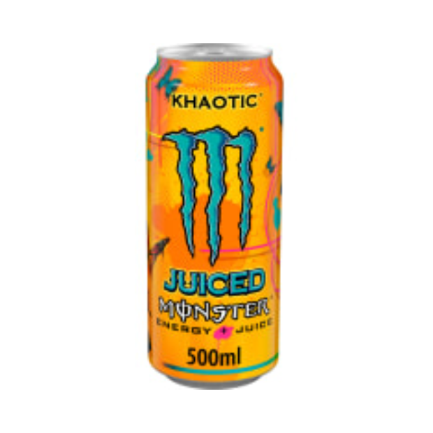 Monster Juiced Khaotic 0.5L Can | Energy drink | All season, Energy drink | monster