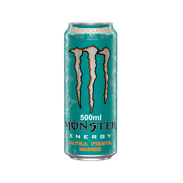 Monster Ultra Fiesta 0,5l Can no sugar | Energy drink | All season, Energy drink | Monster