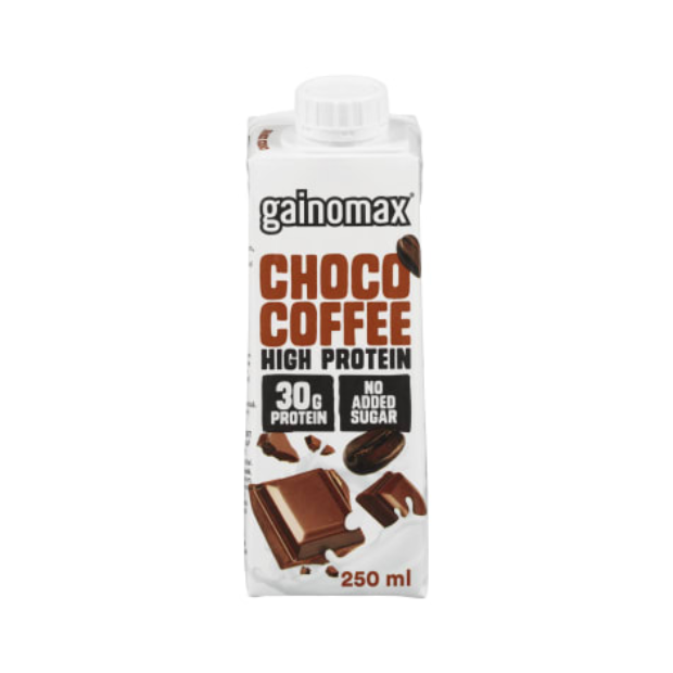 Proteinshake Choco&Coffee 250ml Gainomax | Energy drink | All season, Energy drink | Gainomax