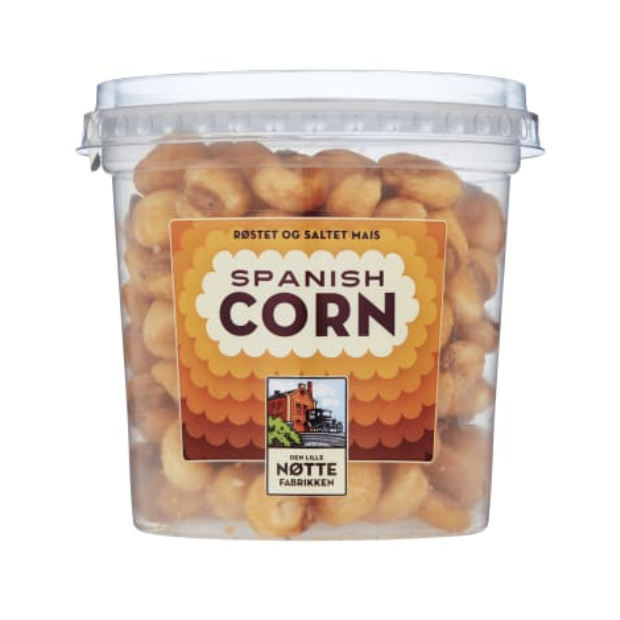 Spanish Corn 110g Dln | Mix Nuts | All season, Party, Snacks | Den lille nøttefabrikken