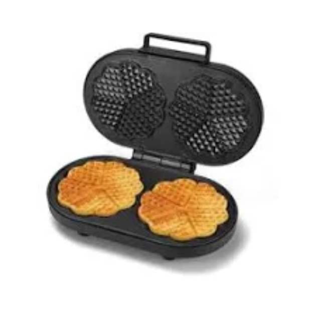 Wilfa Waffle Iron Double BDWA-516W, Matte Black - Wilfa vaffeljern dobbelt BDWA-516W