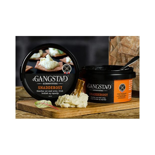 Gangstad Snadderost Tasty Cheese 170g – Snadderost Gangstad