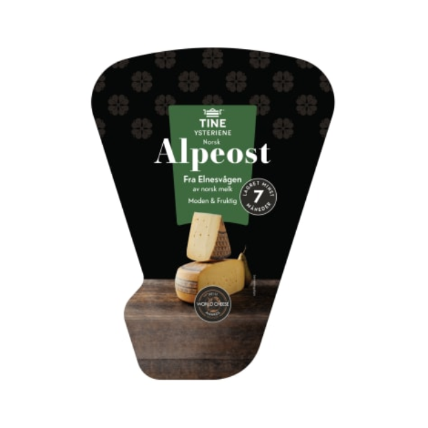Alpine Cheese Norwegian 510g Tine | Yellow Cheese | All season, baking, lightning-deal, Party, Snacks | Tine