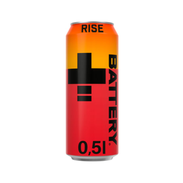 Battery Rise 0,5l Can | Energy drink | All season, Energy drink | Battery