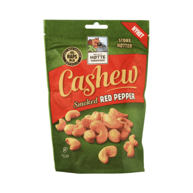 Cashew Pepper 150g Dln | Cashew Nuts | All season, Cashew Pepper, Party, Snacks, Vegan | Den lille nøttefabrikken