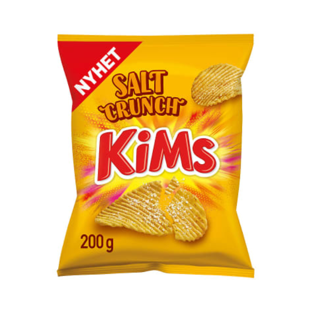 Kims Potato Chips Salt Crunch 200g | Potato Chips | All season, Party, Potato Chips, Potato Snacks, Snacks | Kims