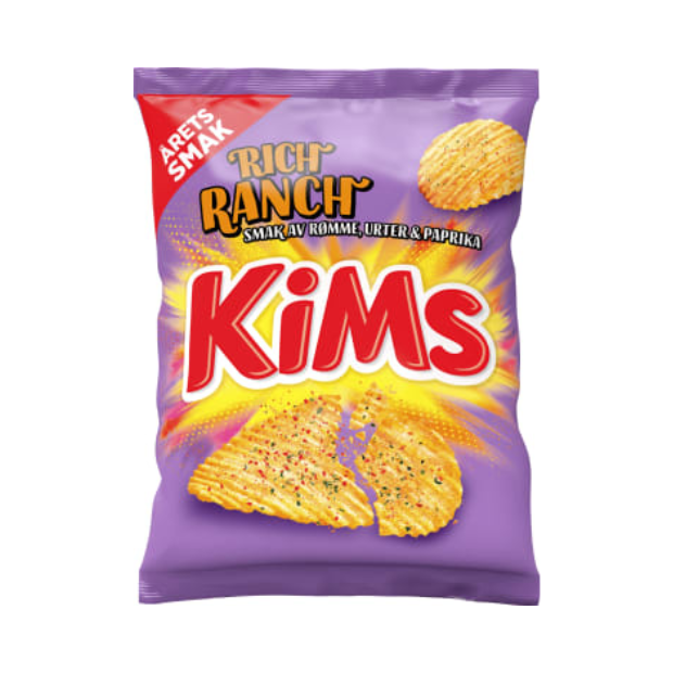 Kims Potato Chips Rich Ranch 200g | Potato Chips | All season, Party, Potato Chips, Potato Snacks, Snacks | Kims