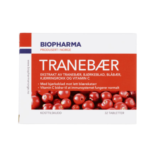 Cranberry with Birch Leaf 32pcs Biopharma | Dietary Supplements | Dietary Supplement | Biopharma