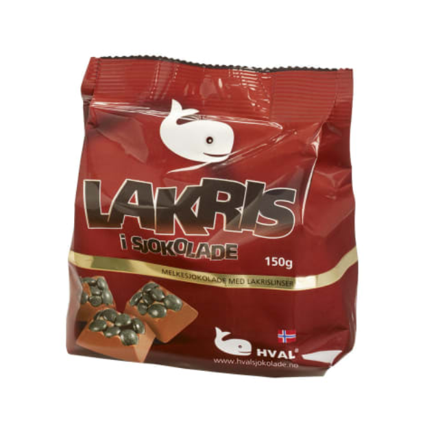 Licorice in Chocolate 150g Hval | Licorice in Chocolate | All season, chocolate, Party, Snacks | Hval