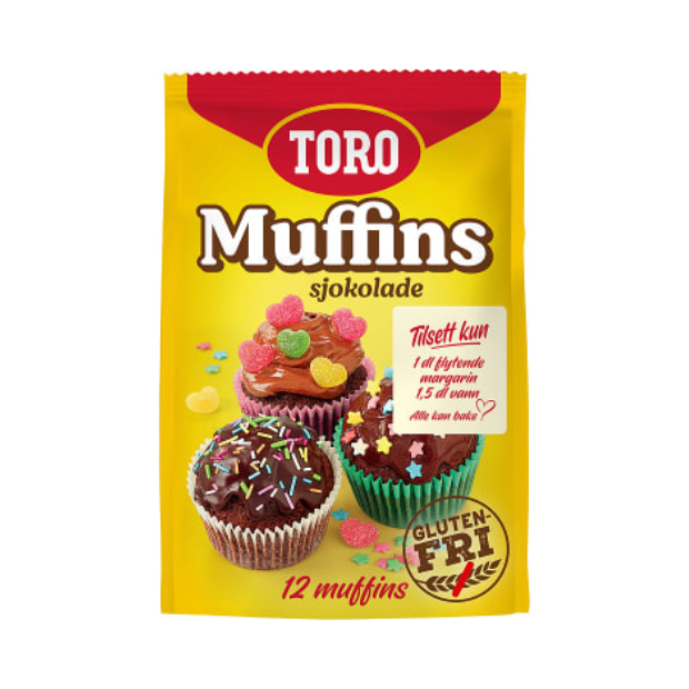 Muffin Mix Chocolate 342g Toro | Muffin Mix | All season, baking, Muffin Mix, Party | Toro
