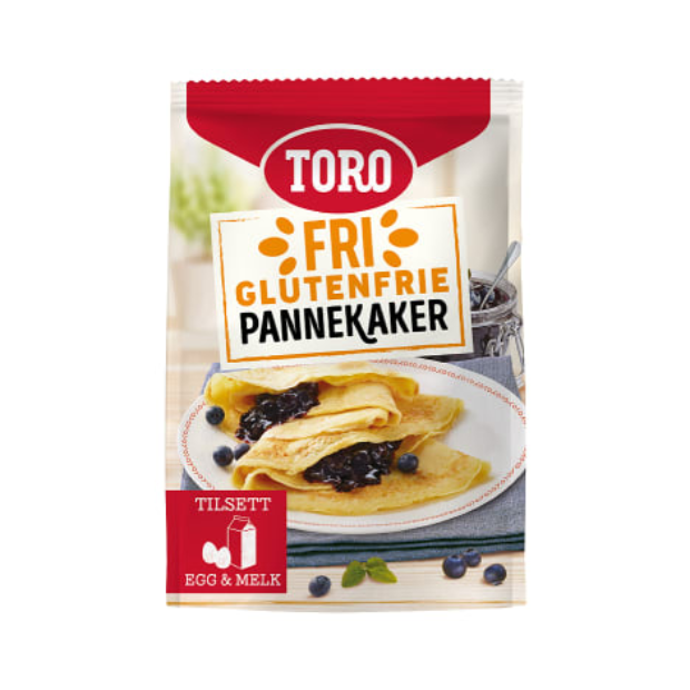 Pancake Mix Gluten-Free 187g Toro | Pancake Mix | All season, baking, Gluten free, Pancake Mix, Snacks | Toro