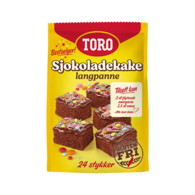 Chocolate Cake Large Tray 854g Toro | Chocolate Mix | baking, Bestseller, chocolate, Chocolate Mix, Easter-deals, Gluten free, Party, Snacks | Toro