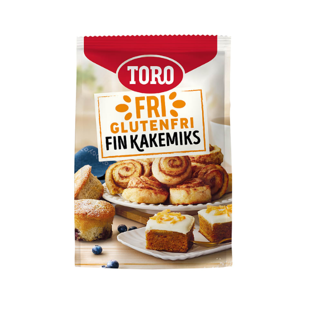 Fine Cake Mix Gluten-Free 370g Toro | Cake Mix | baking, Cake Mix, Gluten free, Party, Snacks | Toro