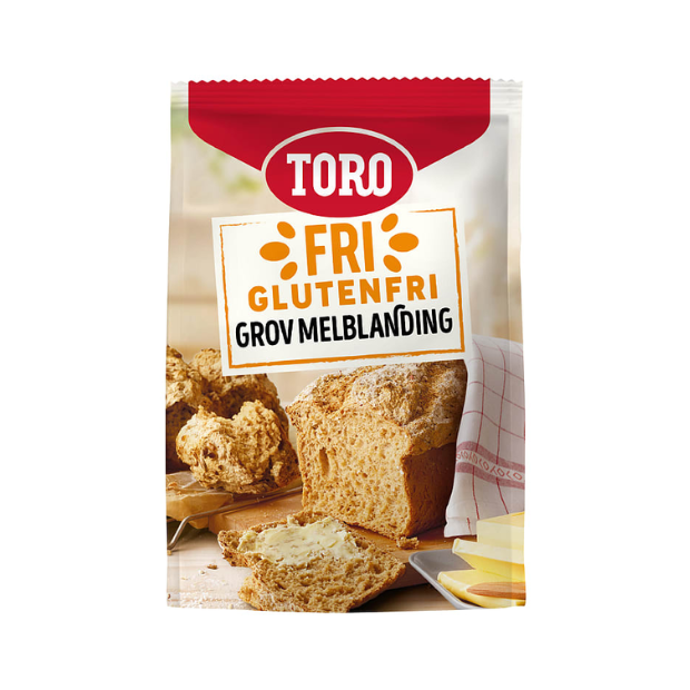 Flour Mix Coarse gluten-free 415g Toro | Flour Mix | All season, baking, Flour Mix, Gluten free, Snacks | Toro