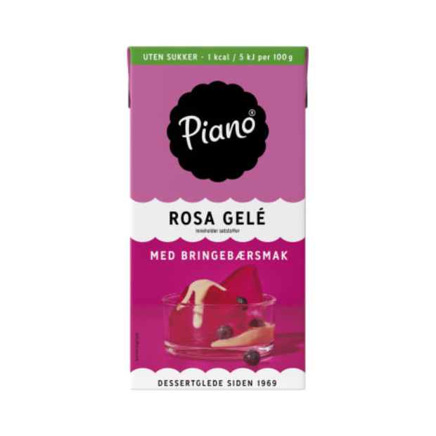 Raspberry Jelly Pink w/o Sugar 500ml Piano | Raspberry Jelly | All season, baking, Dessert, Dessert Topping, No sugar, Party, Snacks | Piano
