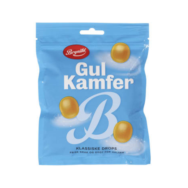 Yellow Camphor 170g Brynild | Candy | All season, Candy | Brynild