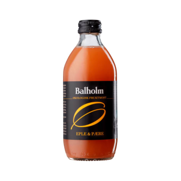 Balholm Apple & Pear Organic 0.33l bottle | Apple & Pear Juice | All season, Apple & Pear Juice, Organic Juice, Snacks | Balholm