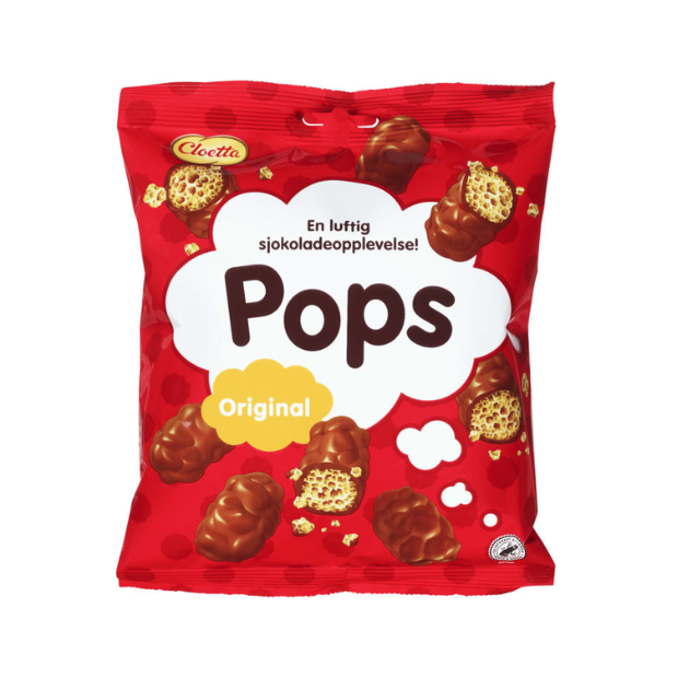 Pops Original 210g Cloetta | Chocolate | All season, Party, Snacks | Cloetta