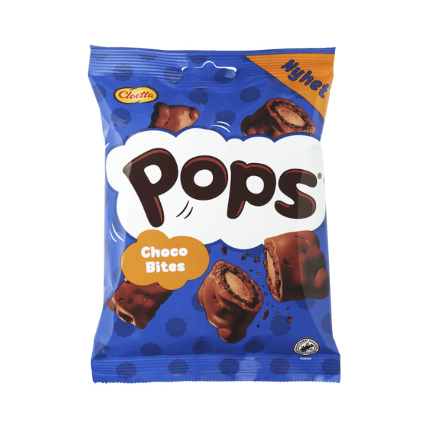 Pops Choco Bites 170g Cloetta | Chocolate | All season, chocolate, Snacks | Cloetta