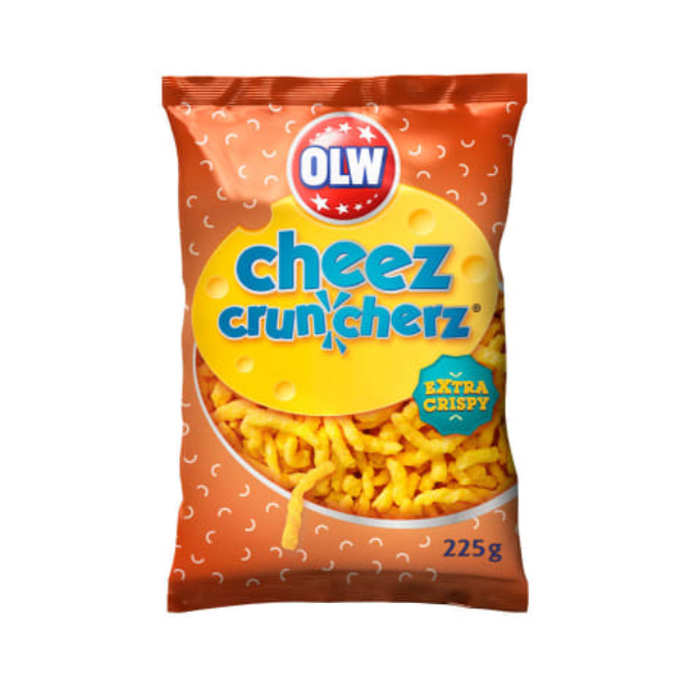 Cheez Cruncherz 225g Olw | Cheese Snacks | All season, Party, Snacks | Owl