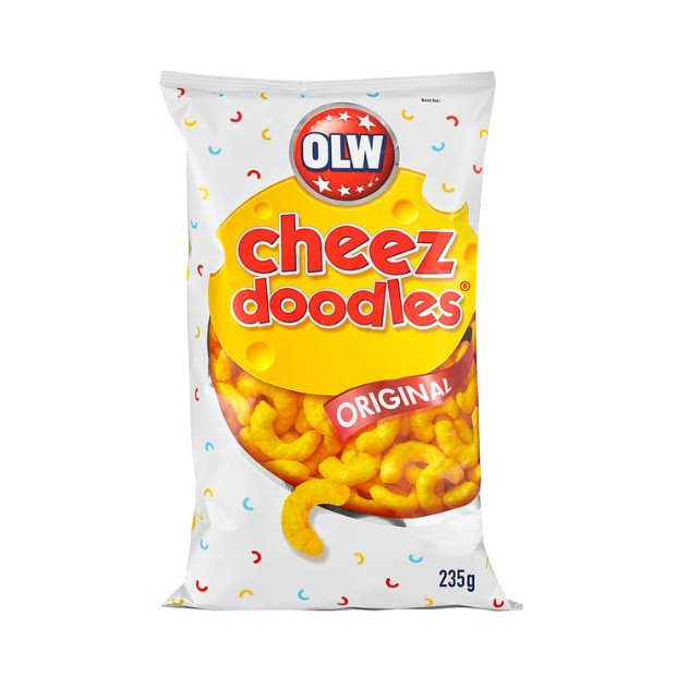 Cheez Doodles 235g Olw | Cheese Pop | All season, Party, Snacks | Owl