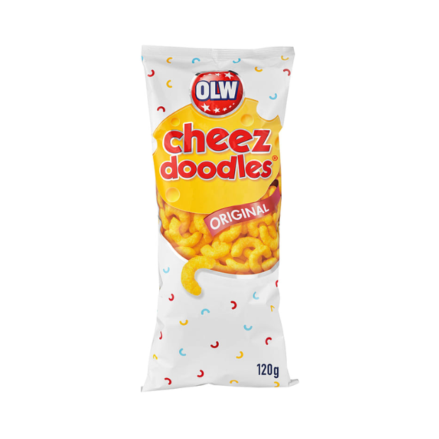 Cheese Doodles 120g Olw | Cheese Snacks | All season, Party, Snacks | Owl