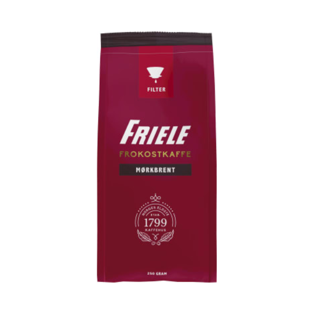 Friele Breakfast Dark Filter Ground Coffee 250g | Filter Ground Coffee | All season, Coffee, Snacks | Friele