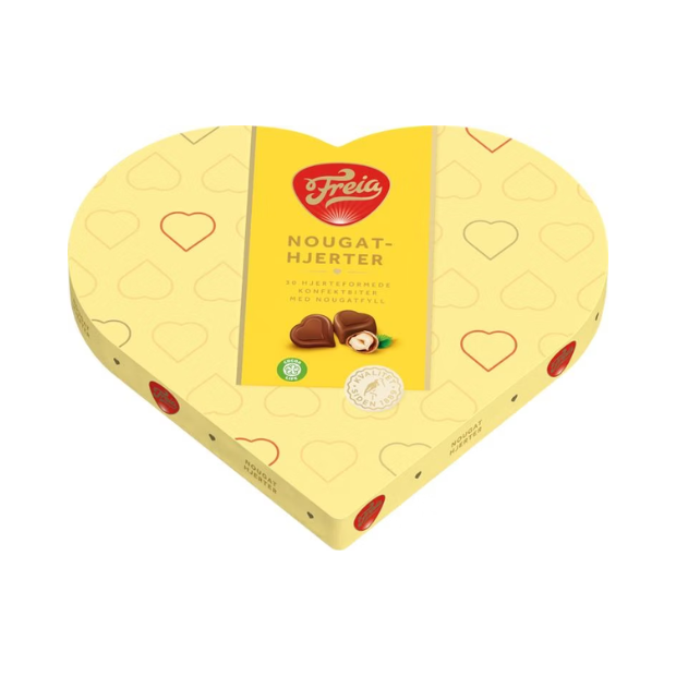Chocolate Hearts with Nougat Filling 165g | Chocolate | chocolate, recommended | Freia