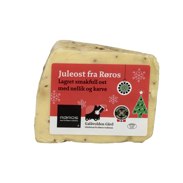 Christmas Cheese from Røros 180g Galåvolden | Yellow Cheese | christmas, Party | Galåvolden