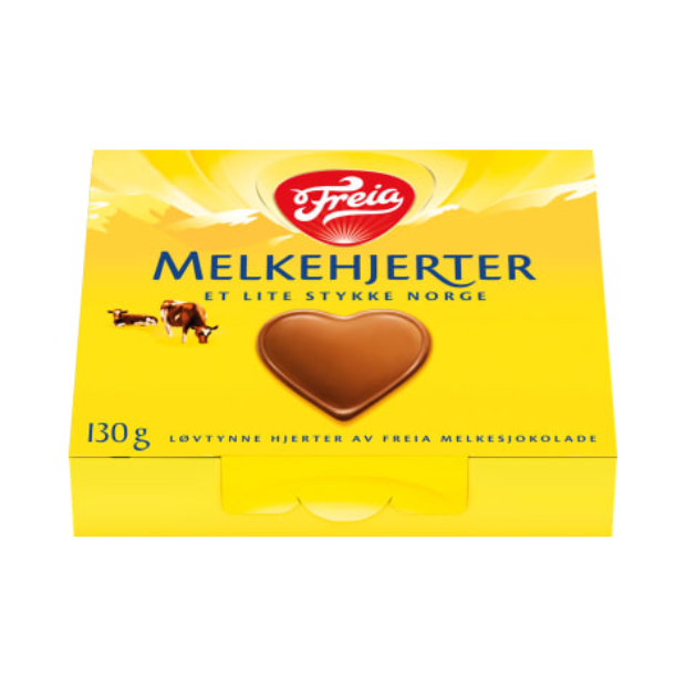 Freia Milk Hearts 130g | Chocolate | All season, chocolate, recommended, top25, valentines | Freia