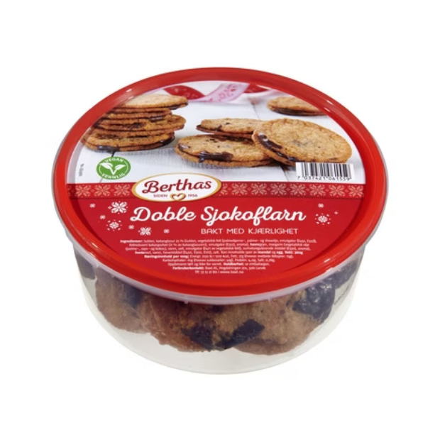 Double Chocolate Flarn 360g Berthas | Chocolate Flarn | chocolate, christmas, Christmas cookies, sweet cookies | Berthas