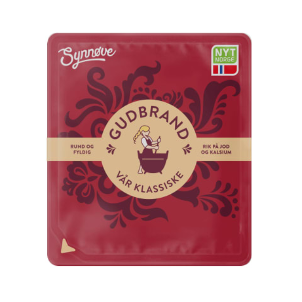 Gudbrand Sliced 150g Synnøve | Brown Cheese | All season, Brown Cheese, Cheese, Cheese and Dairy, Snacks | Synnøve