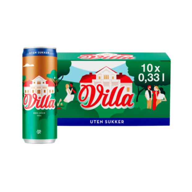 Villa Light 0.33l x 10 cans | Soda Drinks | All season, Party, Snacks, Soda Drinks | Villa