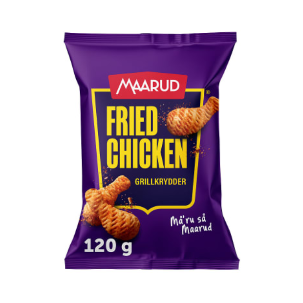 Fried Chicken 120g Maarud | Chips | All season, Chips, recommended, Snacks | Maarud