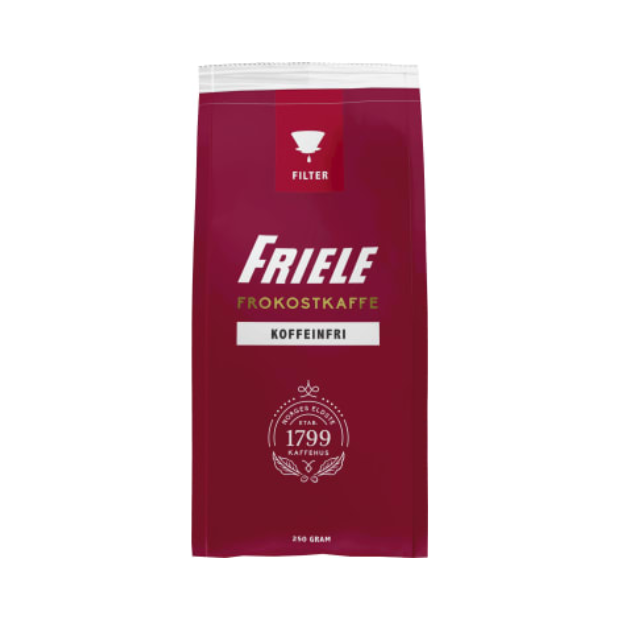Friele Breakfast Decaffeinated Ground Coffee 250g | Decaffeinated Ground Coffee | All season, Coffee, Decaffeinated Ground Coffee, Snacks | Friele