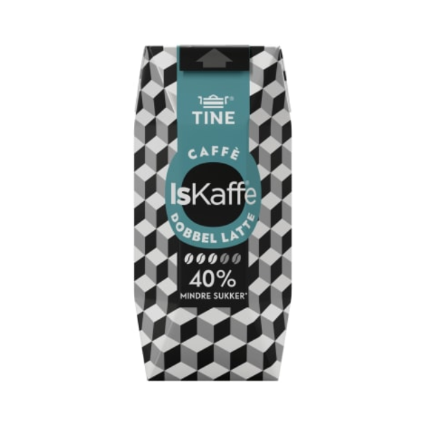 Iced Coffee Double Latte 330ml Tine | Iced coffee | All season, Iced Coffee, Snacks | Tine