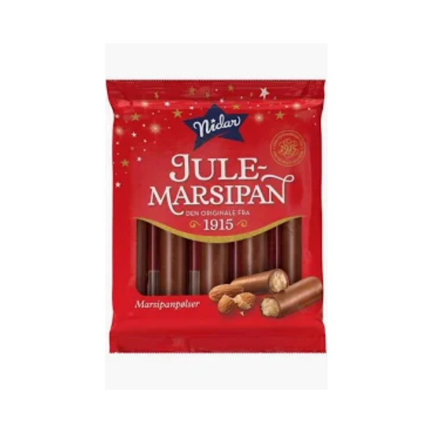 Marzipan Sausages 5 pcs 110g Nidar | Chocolate | chocolate, christmas | Nidar