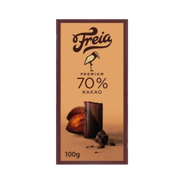 Premium Dark 70% Cocoa 100g Freia | Chocolate | All season, baking, chocolate | Premium
