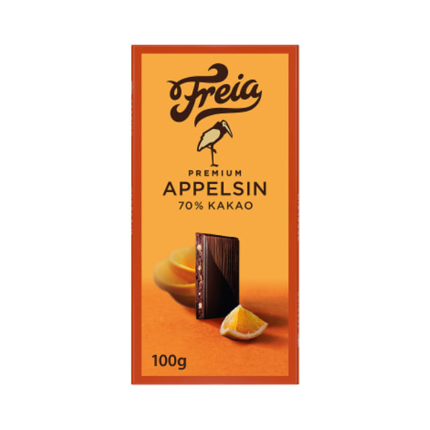 Premium Dark Orange 100g Freia | Chocolate | All season, baking, chocolate, christmas | Premium