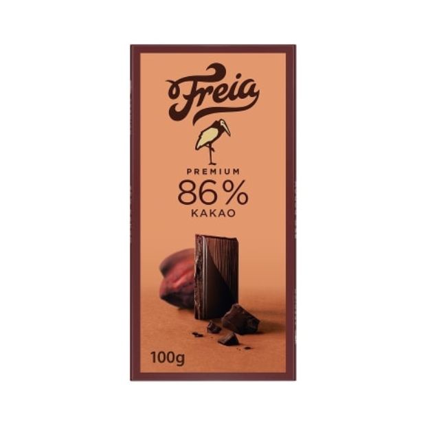 Premium Dark 86% Cocoa 100g Freia | Chocolate | All season, baking, chocolate | Premium