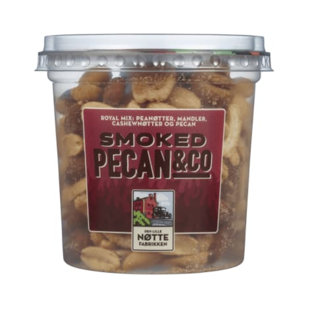 Smoked Pecan&Co 180g Dln | Smoked Pecan | All season, Party, Snacks | Den lille nøttefabrikken