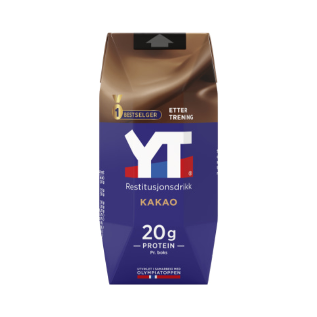 YT Recovery Chocolate Drink 330ml – Tine Post-Exercise Protein | Recovery Drink | All season, Fitness and Nutrition, Healthy Drinks, Nutrition Drinks & Shakes, Snacks | Yt