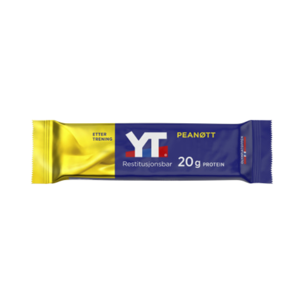 YT Recovery Bar Peanut Chocolate 65g – Tine Protein Restitution Bar | Recovery Bar | All season, Energy Bar, Fitness and Nutrition, Healthy Snacks, Protein Bar, Snacks | Yt