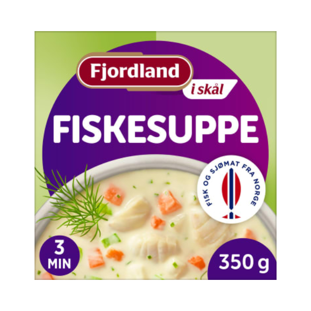 Fish Soup 350g – Norwegian Fiskesuppe by Fjordland | Fish Soup | All season, Dinner and Lunch, Side Dishes | Fjordland