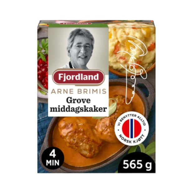 Middagskaker 565g – Norwegian Meat Cakes by Fjordland | Prepared Food | All season, Prepared Food, Side Dishes | Fjordland