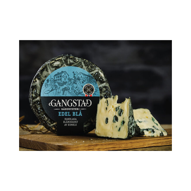 Nidelven Blue Cheese 122g Nidelven Blå Gangstad | Blue Cheese | All season, Blue Cheese, Cheese and Dairy, Party, Snacks | Nidelven blå