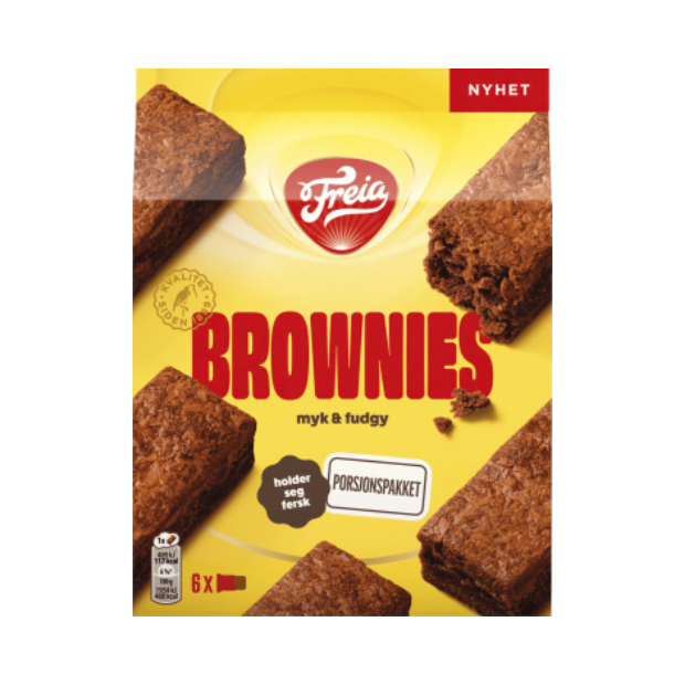 Soft Brownie 150g Freia | Brownies | All season, Brownies, chocolate, Party, Snacks | Freia