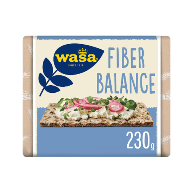 Fiber Balance Crispbread 230g Wasa | Crispbread | All season, breakfast, Crispbread, Snacks | Wasa